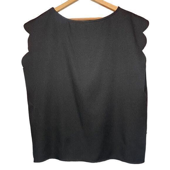 Shein Curve Women's Top Curvy Sleeveless Black Blouse Round Neck‎ Size 3XL - Picture 4 of 10